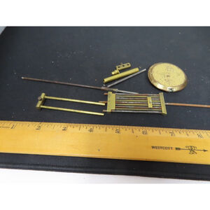 Mantle Wall Clock PARTS AS SHOWN For Repair part Pendulum